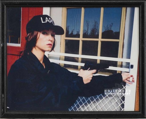 9x11 Summer/Cop w/Gun By JJ