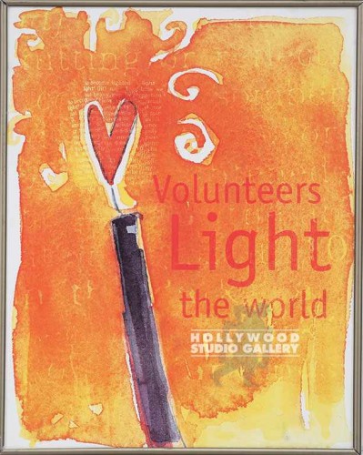 21X16VOLUNTEERS/LIGHT INSP. PSTR/FR