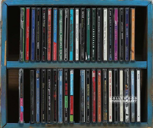 12X14 WOODEN CD CASE
