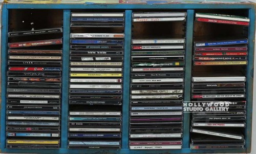 14X23 WOODEN CD CASE