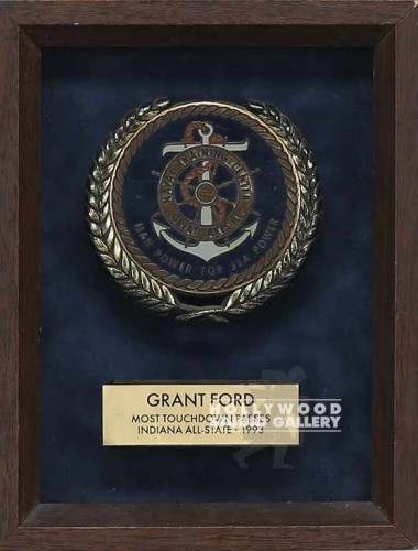 9x7 Naval Training Center Plaque