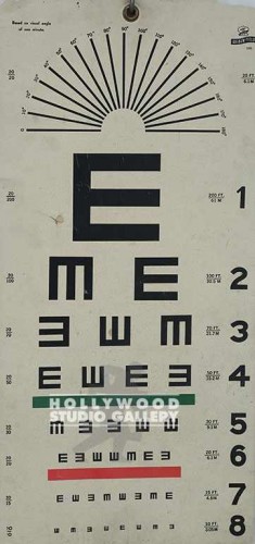 22x11 Eye Chart
