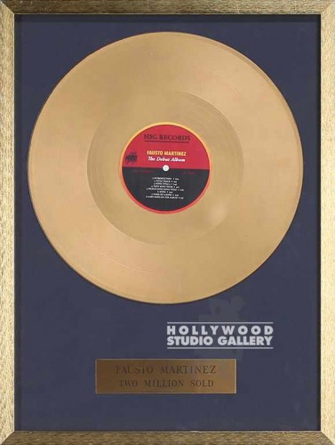 19x15 Gold Record/Fausto`s