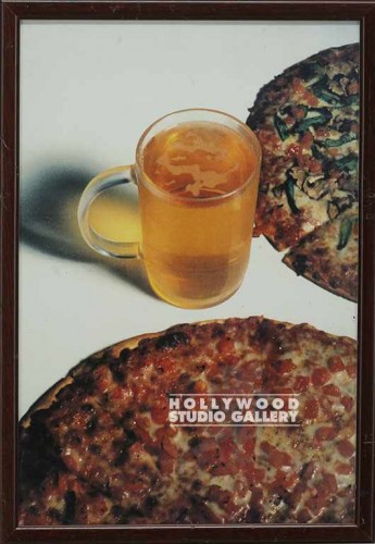 11x16 Doble Pizza-N-Mug Of Beer/Frm