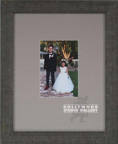 HGW 17x14 Boy & Girl Wedding/Matt/Grey Frame
