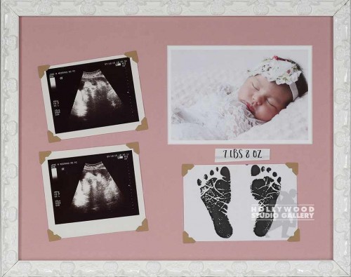 HWW 12X15 NEWBORN COLLAGE(4)PINK