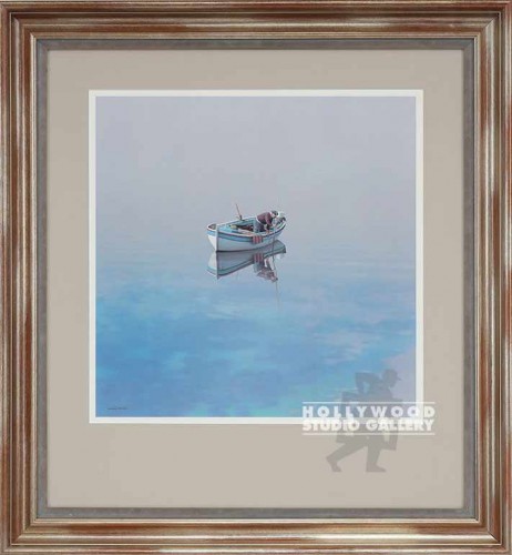 32x29 MIHANOVIC LONE FISHERMAN