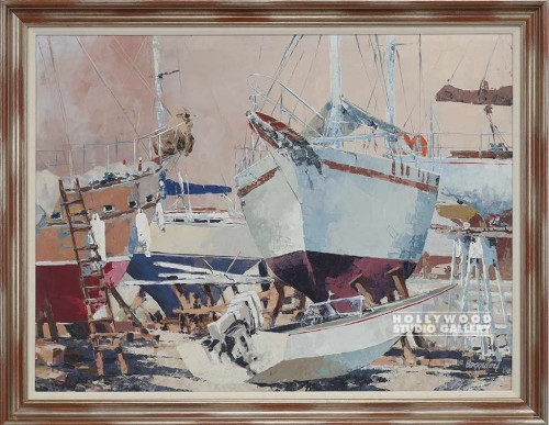 ORIG. BAGGUELEY/SHIP PNTG