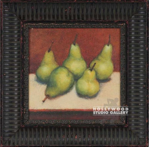 19X19 CREEVY BARTLETT PEAR/WIDE BLK