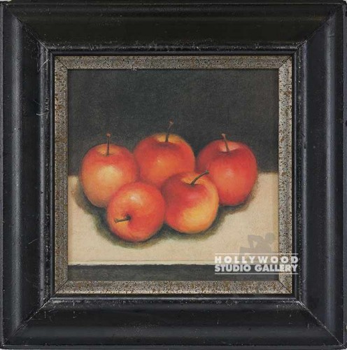 19X19 CREEVY GALA APPLES/ WIDE BLK