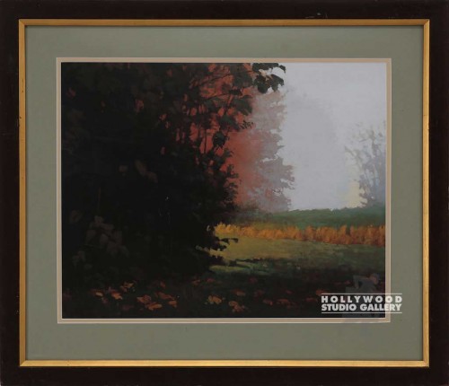24X28 BOHNE MONTLAKE FOG -DARK TREE