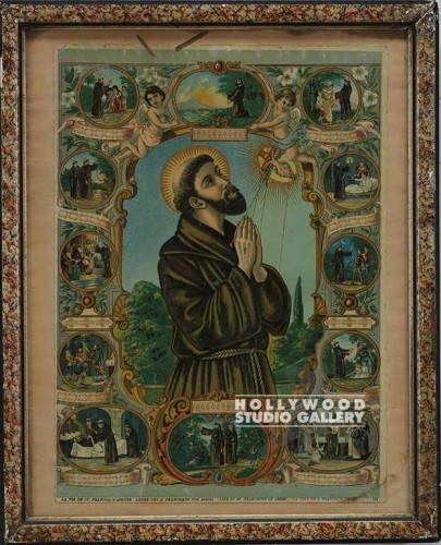 19x15 Religious/St.Francis Praying