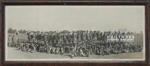 9X21 MILITARY GROUP PANORAMIC W/DOG