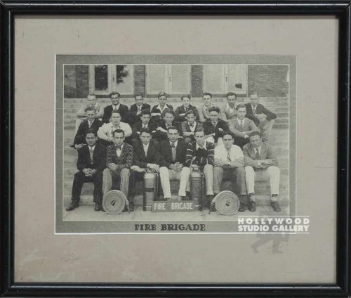 12x14 Fire Brigade Group Photo Blck