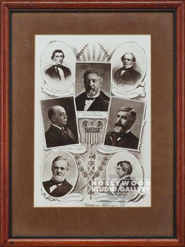 20X15 AMERICAN STATESMEN COLLAGE WD