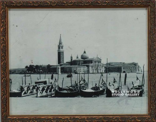 9x12 B/W Photo Of Venice