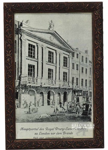 12x8 B/W EXT. ENGLISH THEATRE