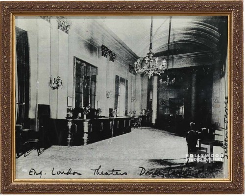 8x10 B/W Int. English Theatre Lobby