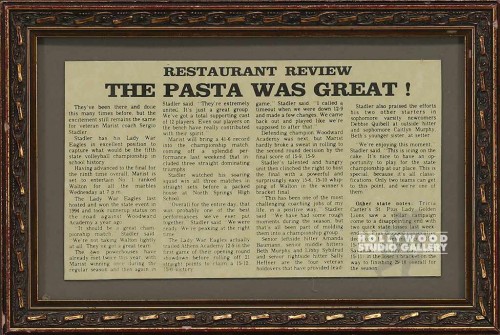 9x14 Rest.Review Newspaper Clipping