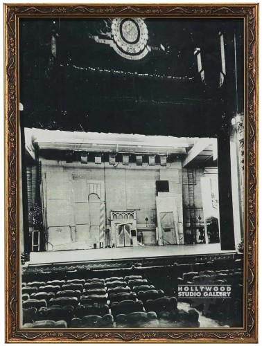 12x9 B/W THEATRE INTERIOR