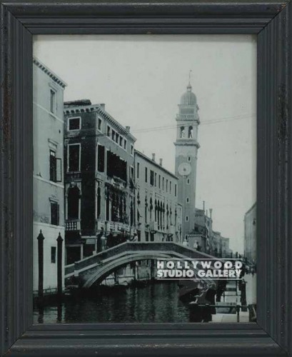 13x11 B/W Photo Of Venice