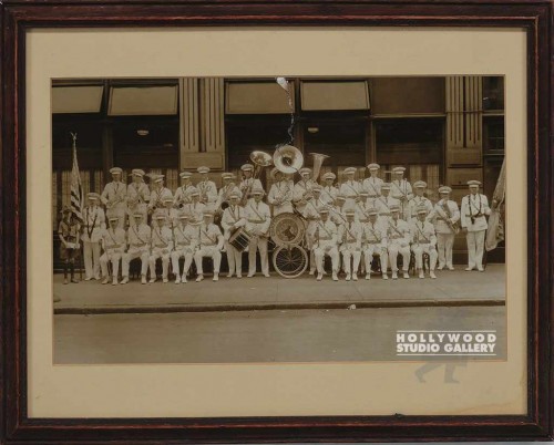 12x15 Sepia Band Photo Brwn Frm