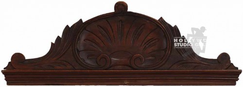 8x22 Cherry Pediment