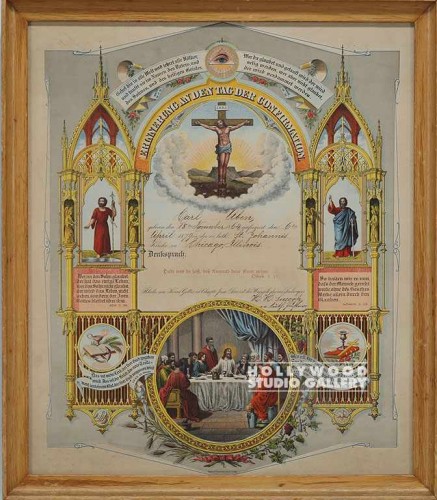 15x13 Religious Diploma/Color