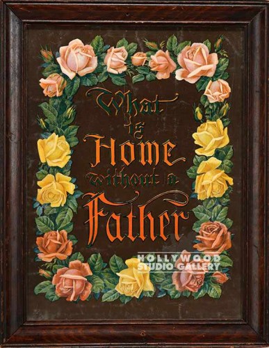 18x14 What is a Home...Father/Framed