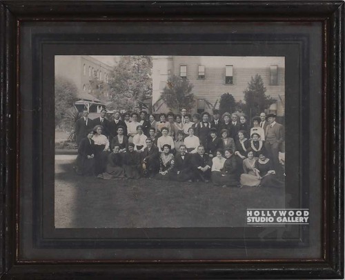 9x11 B/W Victorian Group Photo