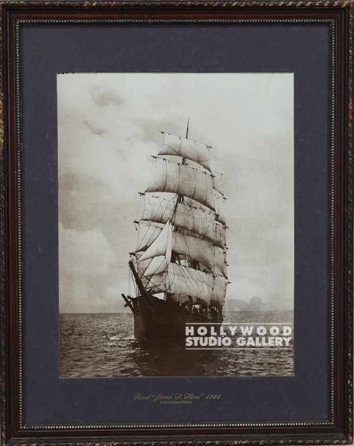 13x16 Sepia Nautical Photograph