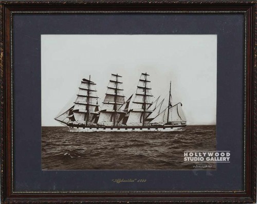 13x16 Sepia Nautical Photograph