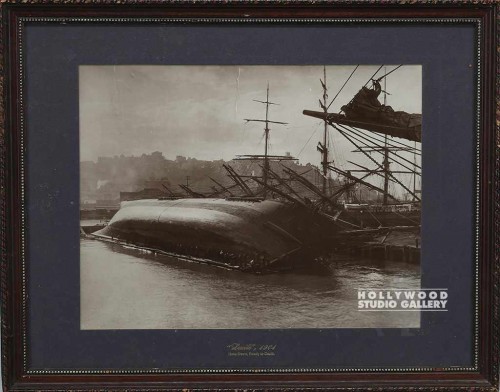 13x16 Sepia Nautical Photograph