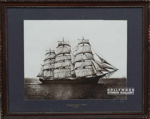 13x16 Sepia Nautical Photograph