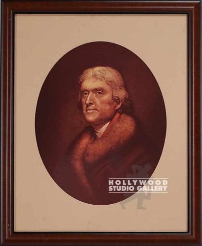 31x26 T.Jefferson/Portrait/Ovl/Brwn