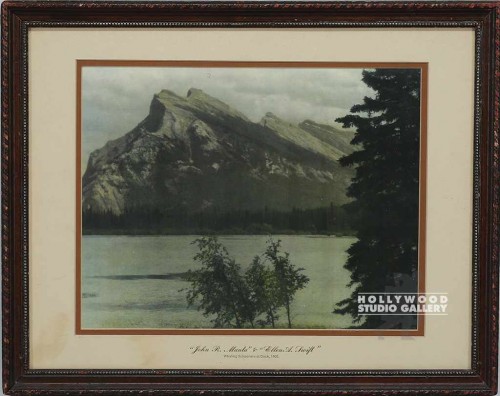 16x20 Mountain, Lake Trees/Photo