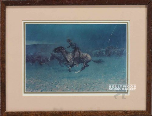 Small Cowboy Print