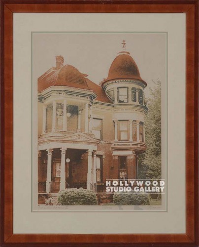 34x27 Victorian House Print