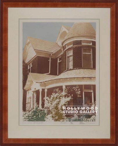 34x27 Victorian House Print