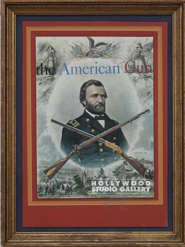 20x15 Grant Print/American/Gold Frm