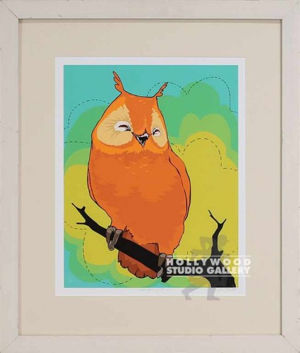 22X19 ZUILL GRAFIC ORNG OWL/LT WD