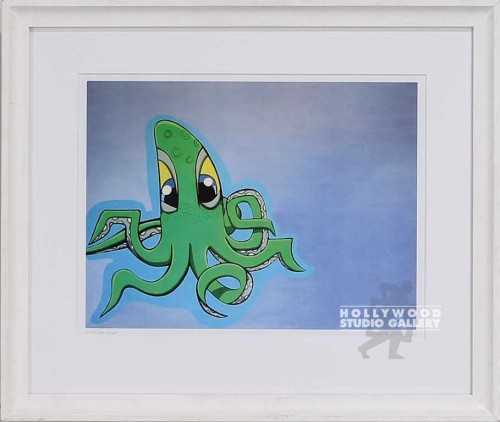 15X18 SPANGLER KID OCTOPUS-LAV/WHT