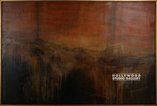 50X76 STOCKSTILL COPPER ABSTR CNVS